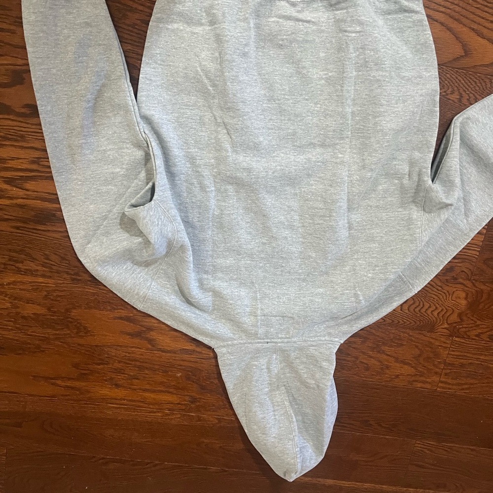 Light Gray Men's Pullover Hoodie - Casual Comfort